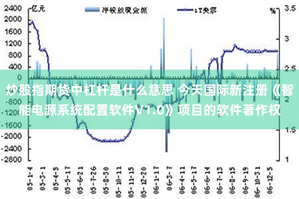 炒股指期货中杠杆是什么意思 今天国际新注册《智能电源系统配置软件V1.0》项目的软件著作权